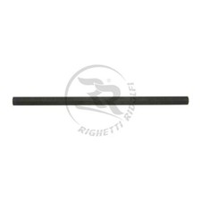 Black 495mm hex - black, m8