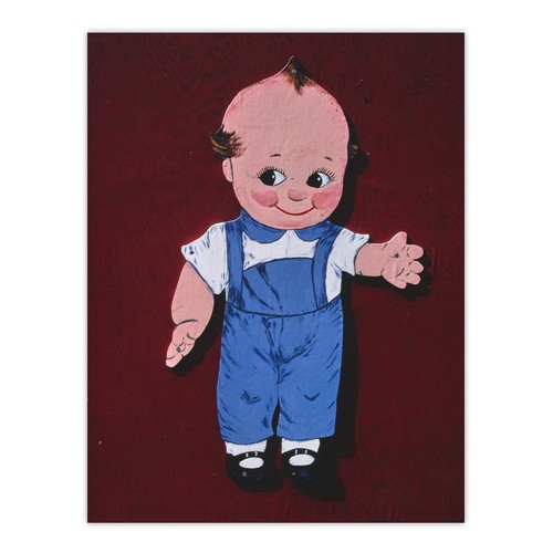 Retro boy kewpie deer - retro,
