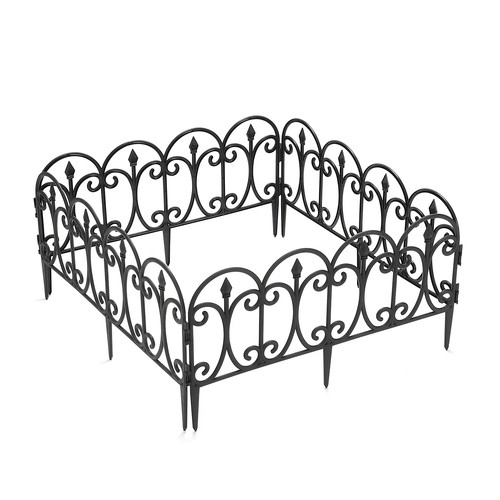 6pcs outdoor picket fence - fence, –