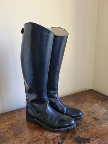 Regent leather riding boots - leather,
