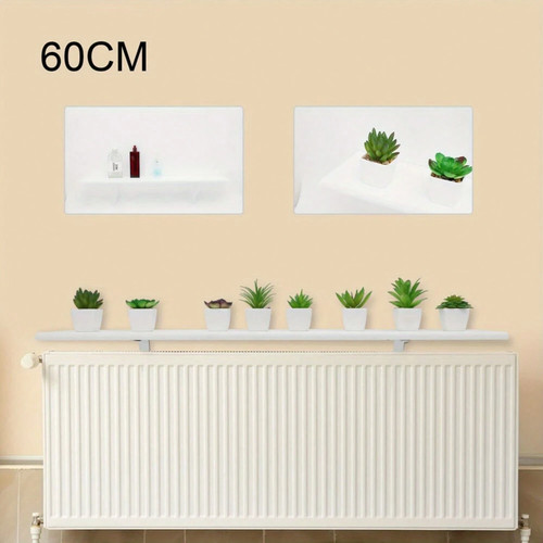 60cm white radiator cover with - white,
