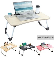 Folding Laptop Table Stand Sofa Lap Desk Portable Computer Bed Tray Picnic