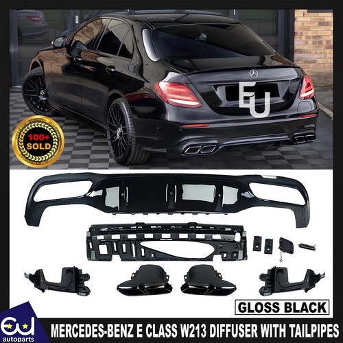 Rear bumper diffuser - rear,