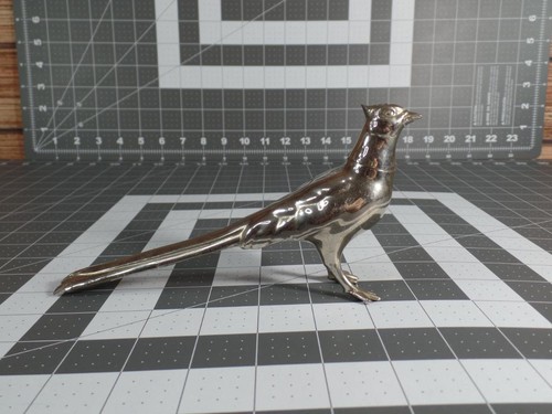 Vintage silver plated pheasant - silver,
