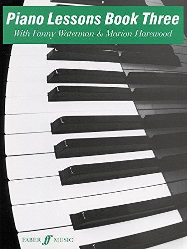 Piano lessons book - book, 3