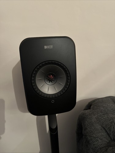 Kef lsx black speakers - black,