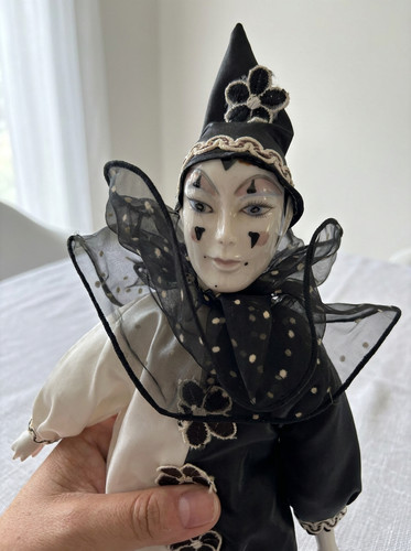 Vintage porcelain pierrot - vintage,