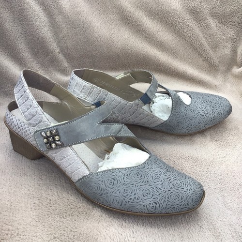 Ladies sling back shoes rieker - sling,