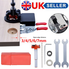 35mm Hinge Jig Drill Guide Woods Holes Cutter Kitchen Door Cabinet Drill Locator