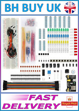 ELECTRONIC COMPONENT STARTER KIT, ARDUINO, 830, CAPACITOR, RESISTOR, R3 DIY UK