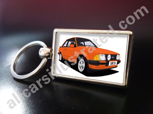 Escort xr3i key ring - key, ring.