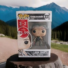 2018 Lara Croft Funko Pop #333, Tomb Raider Games Vinyl Figure 