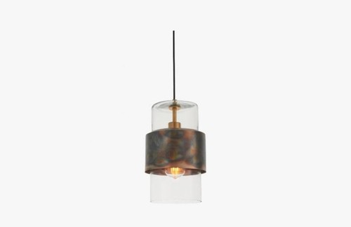 Bronze hanging ceiling pendant - hanging,