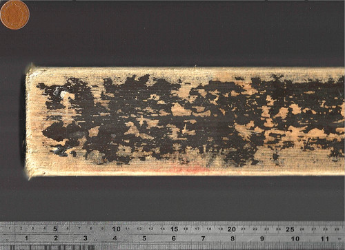 Long flat block post - flat,