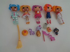 lalaloopsy mini dolls x 5 with