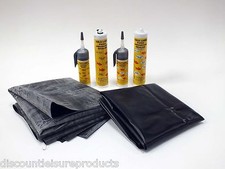 Gold Label Pond Liner Repair Kit With Rubber Or PVC Liner Patch & Sealant