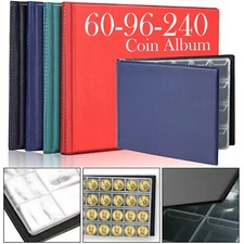 60-96-240 Coin Album Book