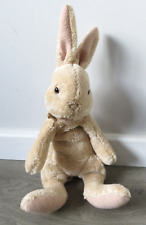 MAILEG MELLOW BUNNY RABBIT HARE BEIGE PLUSH BEANIE SOFT TOY 30CM 12'' RARE