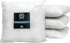 Multi-Pack 4x Square Hollow Fibre Cushion Pads, Inners Fillers Inserts 20" x 20"