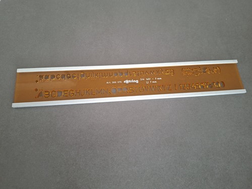 Vintage rotring letter - rotring,