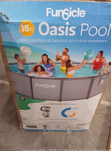 Funsicle oasis 15ft - 15ft, round