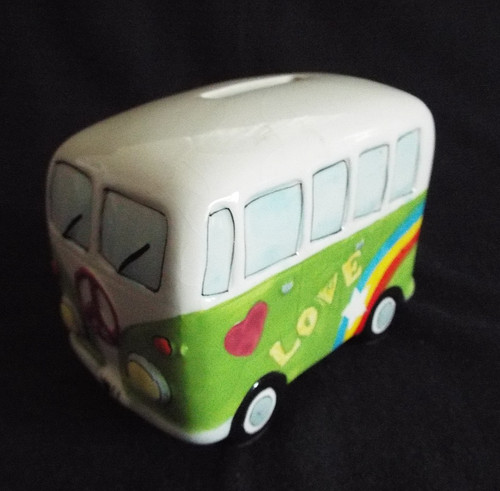 Camper van ceramic - camper,