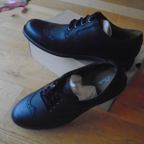 Clarks curington wing - clarks, black