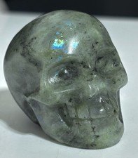 Labradorite Crystal Skull