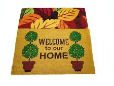Enterence Floor Mat hallway, Rug, indoor outdoor Coir fiber top with pvc backing