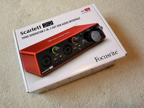 Focusrite scarlett 2i2 2x2 - focusrite,