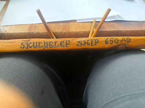 Viking ship model - model, skuldelev