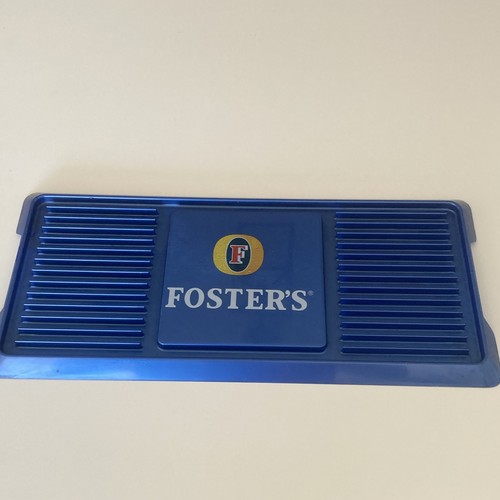 Foster blue plastic bar drip - foster's,