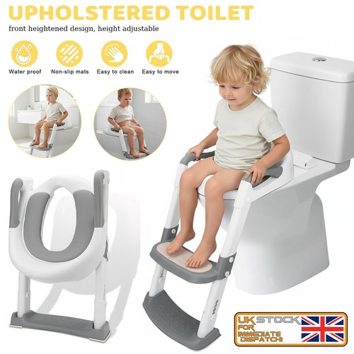 Children toilet seat ladder - &,