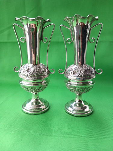 Pair sterling silver - a, of