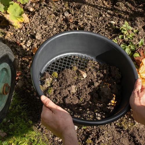 Large plastic round garden - round,