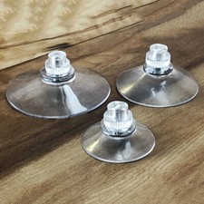 10/20x Strong Suction Cups Sucker Hook w/ M4 Screw Rod Kitchen Glass Window Tool