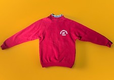 Vintage Silks By George Konert Philadelphia Park Horse Racing Sweater Size M