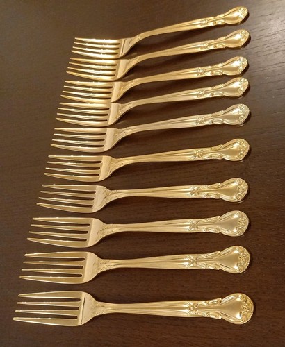 Ten plateau gold japan forks - japan,