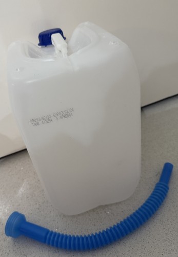 Plastic jerry can - plastic,
