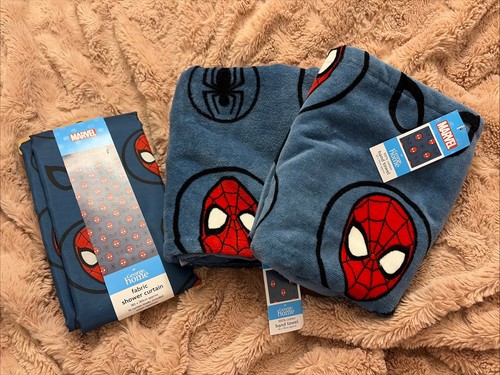 Bnwt marvel spiderman shower - bnwt,