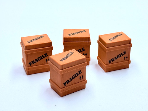 Corgi fragile cases truck load - corgi,