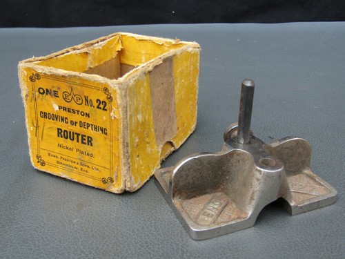 Vintage iron router - plane, old