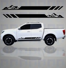 Mountains Side Stripe Decals for Nissan Navara D23 (2014–Present)