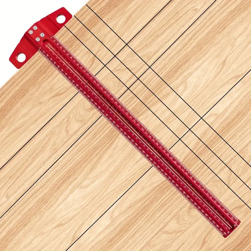 500mm precision square ruler - t,