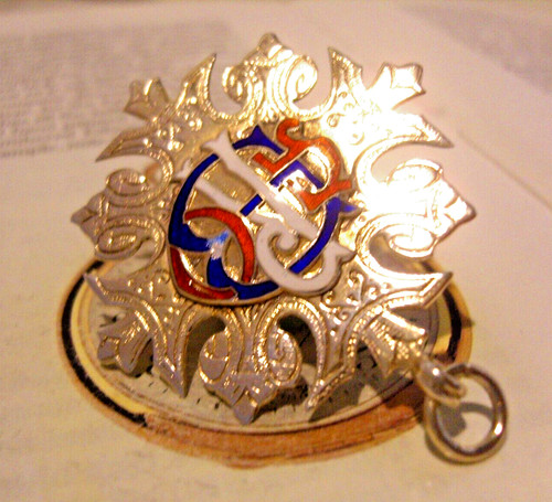 Masonic pocket watch chain - pocket, fob