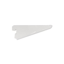 Twin slot shelving white - shelving,