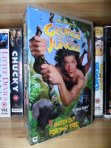 Retro vhs george of - vhs,