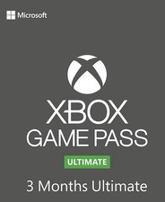 Xbox Ultimate Gamepass 3