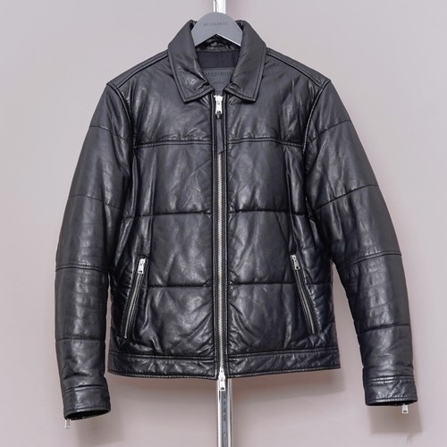All saints leather puffer - saints,