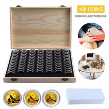 100PCS Coin Capsules Storage